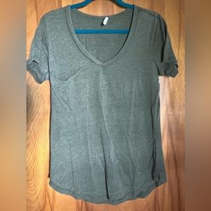 Z Supply Burnout V-neck Shirt